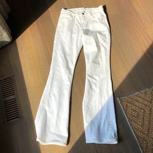 Frame Jeans Le High Flare size 26 white